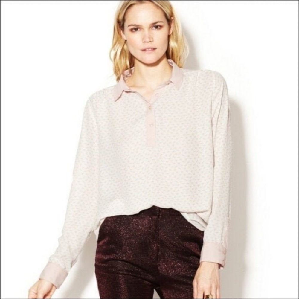 Free People horse blouse